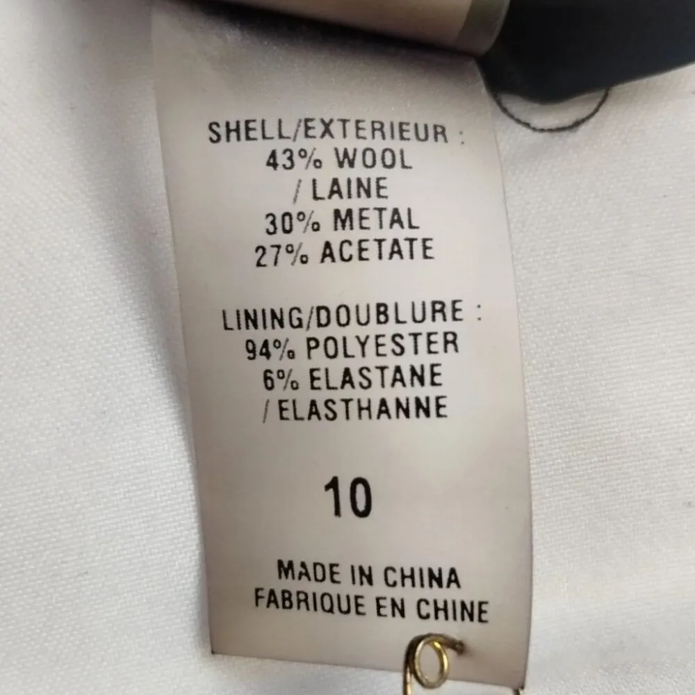 Elie Tahari Women's Brown Mini Skirt Size 10 SKU 3609 - Image 7