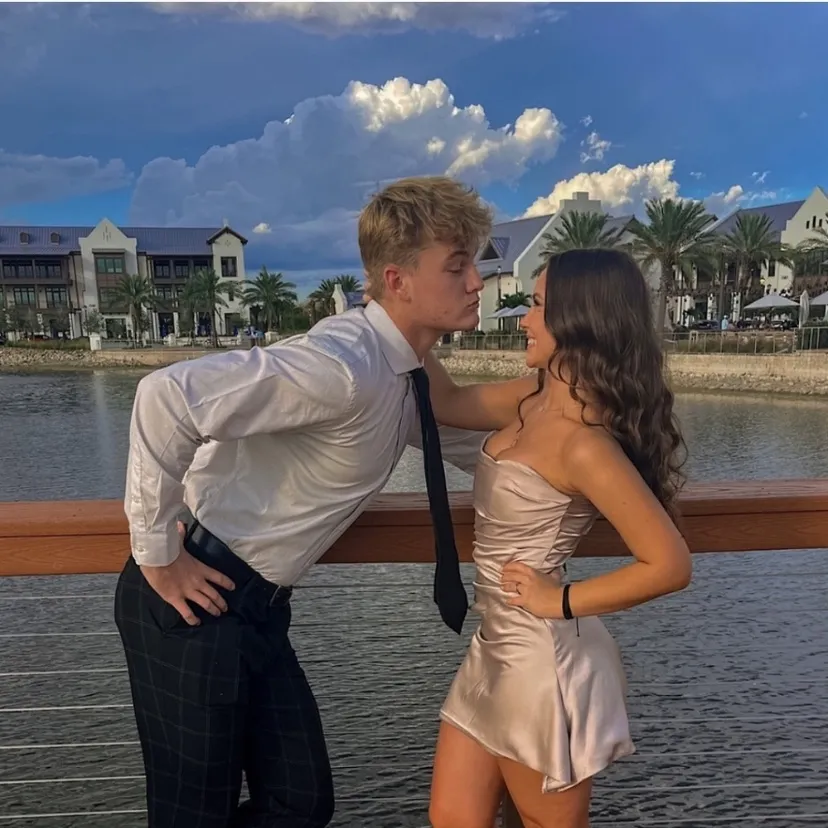 HOUSE OF CB 'Jasmine' Oyster Draped Strapless Corset Dress/Size S NWOT - Image 3