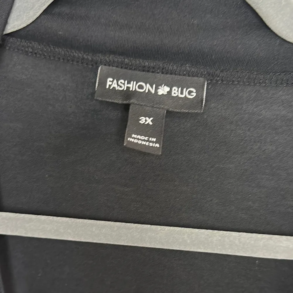 Fashion Bug Black Open Cardigan - Image 3