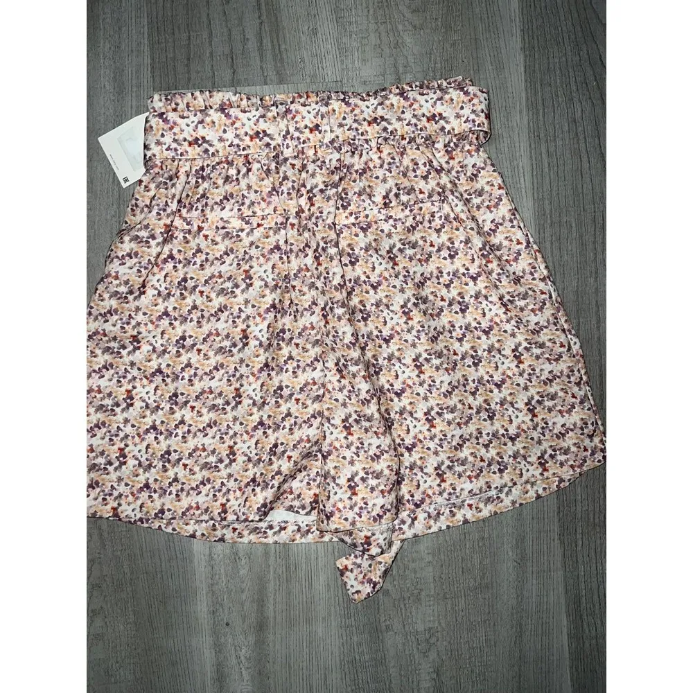 ZARA printed paperbag shorts Size Small NWT - Image 5
