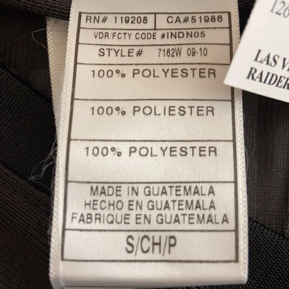 Las Vegas Raiders NFL Women’s Team Dazzle Jersey Size Small NWT - Image 5