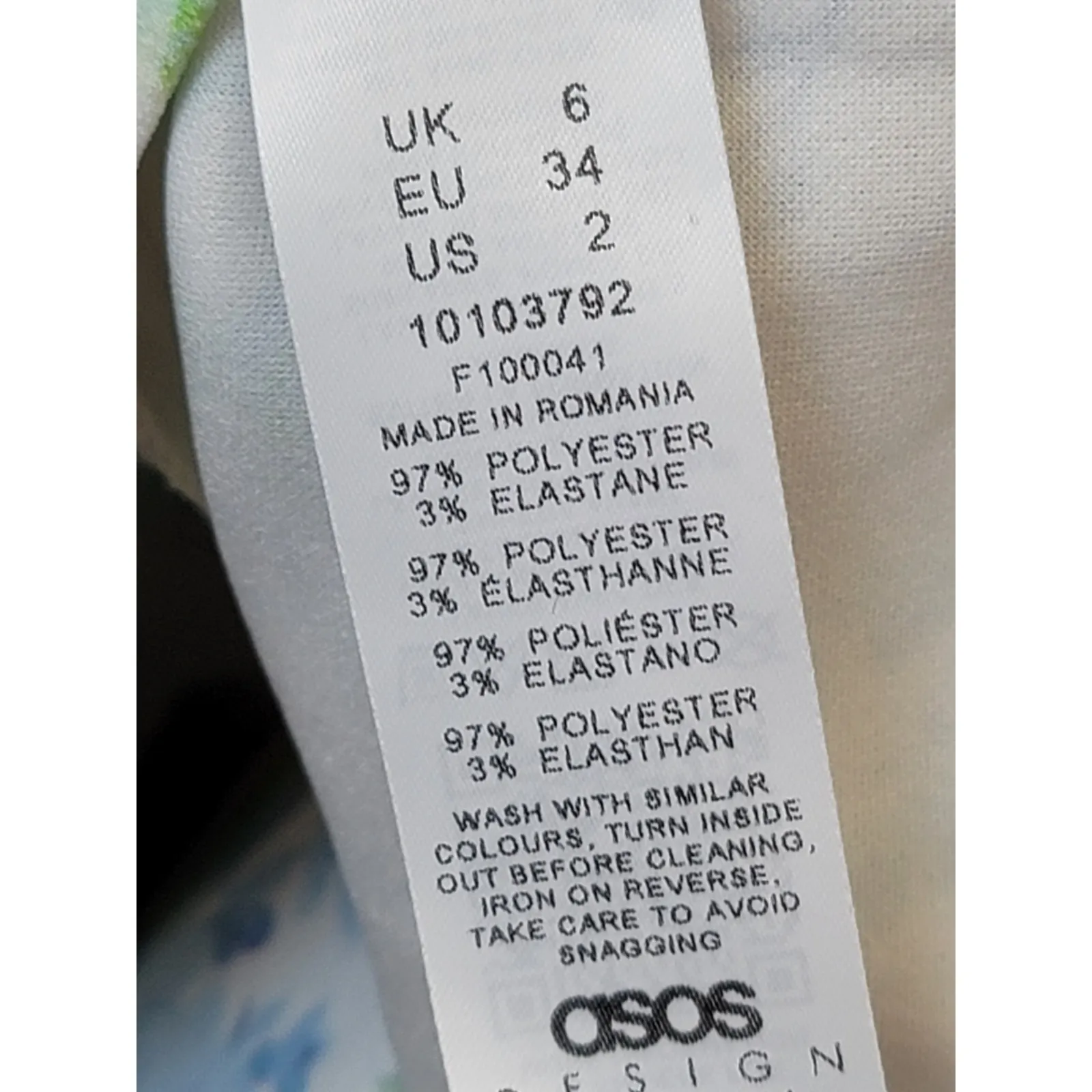 ASOS Design Maternity Pantsuit Size US 2 White Floral Blazer and Trousers Petite - Image 10