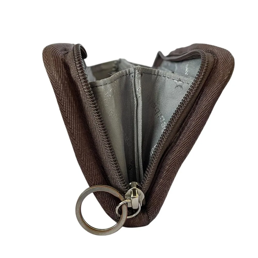 Harveys Seatbelt Bag Brown Zip - Image 5