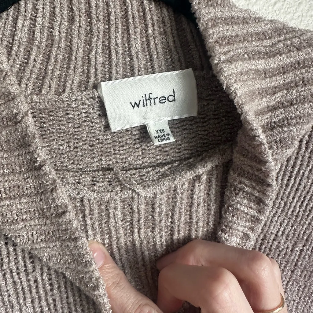Wilfred Tan Turtleneck Sweater - Image 5