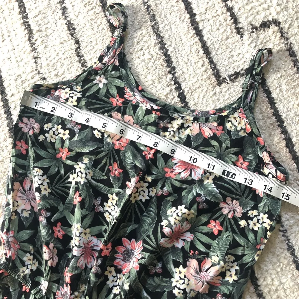 Floral shorts romper - Image 2