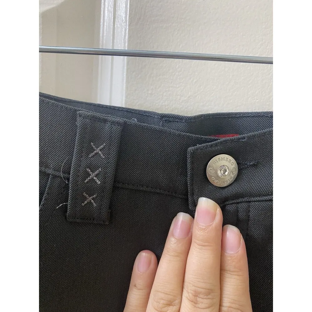 Andy D'Auria Dismero Black Career Causal Pants Size 31 Made In Italy - Image 2