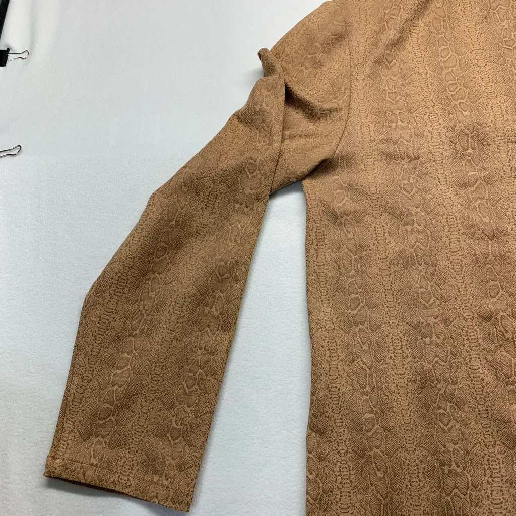 Fate + Fortune Tan Open Front Cardigan Size M - Image 10
