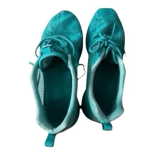 Nike Roshe One Flight Weight GS 705486-302 HYPER TURQ/CLEAR JADE Sneakers 7Y - Image 7