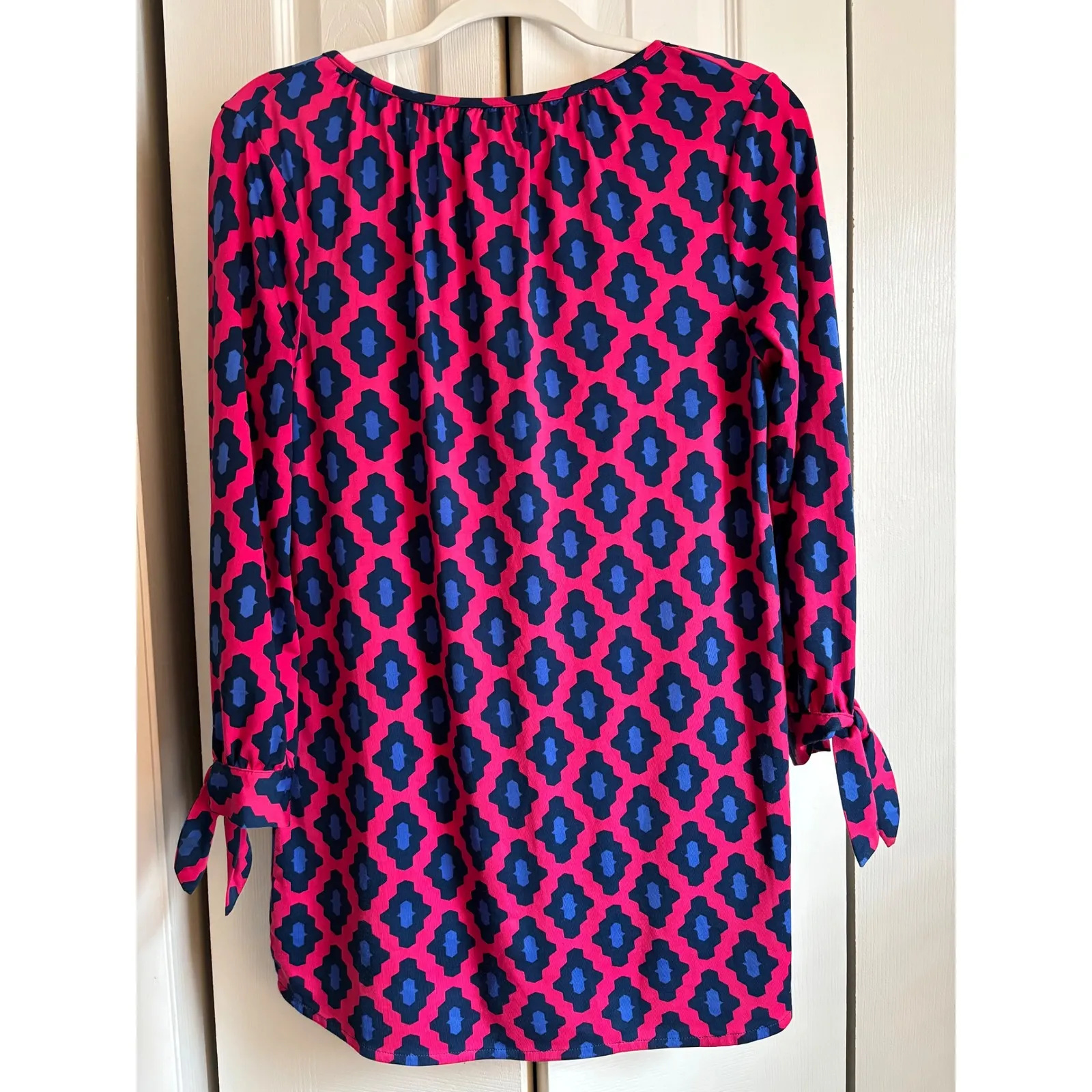 Mud Pie Oversized Geometric Tunic Top – Size Small (Fits Like Medium) - Image 6