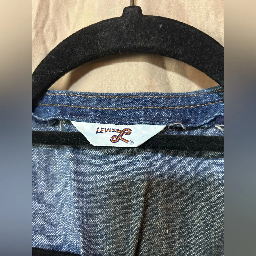 Vintage orange tag Levi’s vest - Image 3