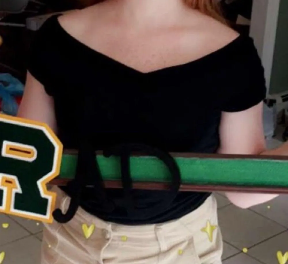 Off shoulder Black Top - Image 3