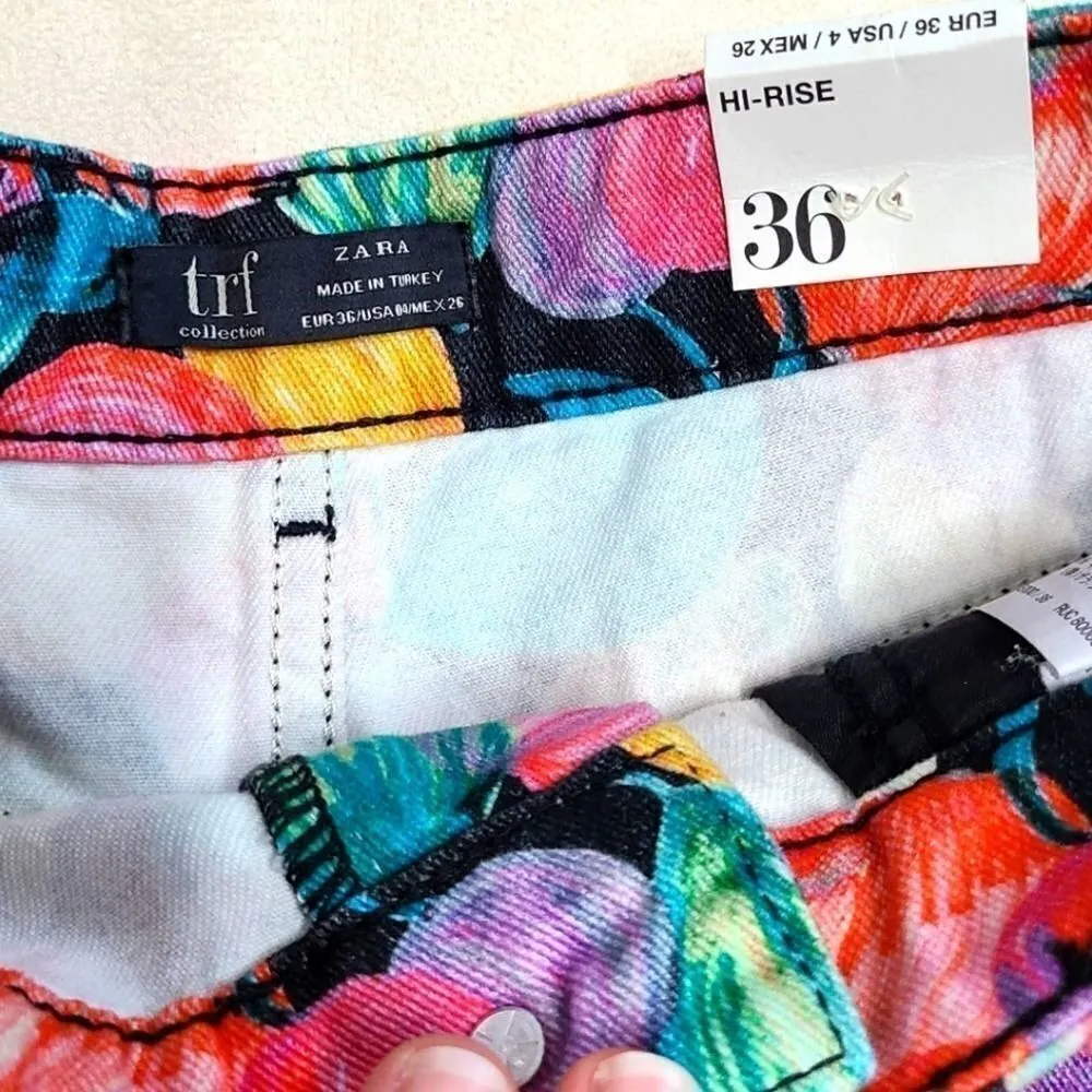 Zara‎ Trafaluc Collection High Rise Shorts 4 - Image 12