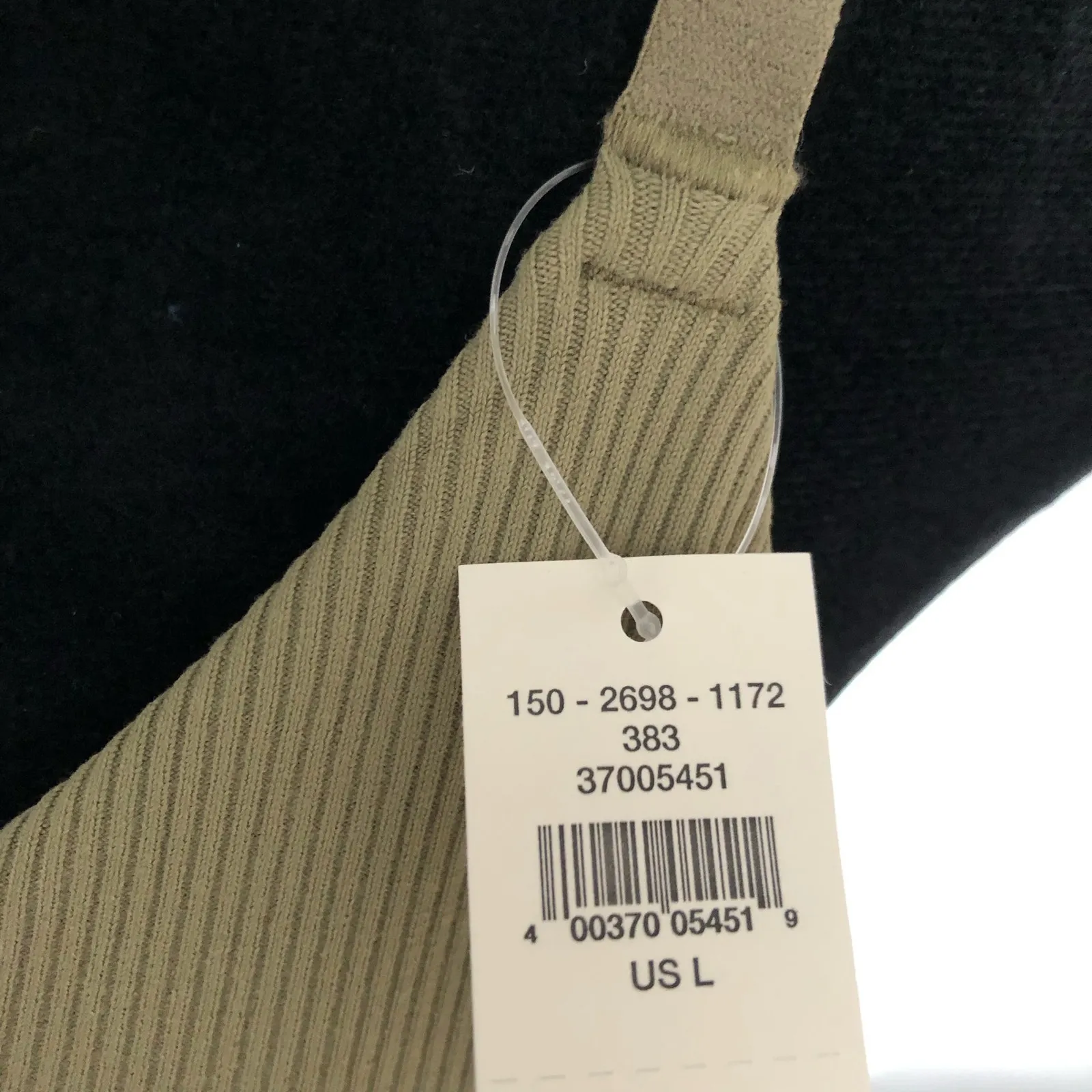 New Aerie Offline Intimates Crossback Green Sports Bra Size‎ Large Supportive - Image 4