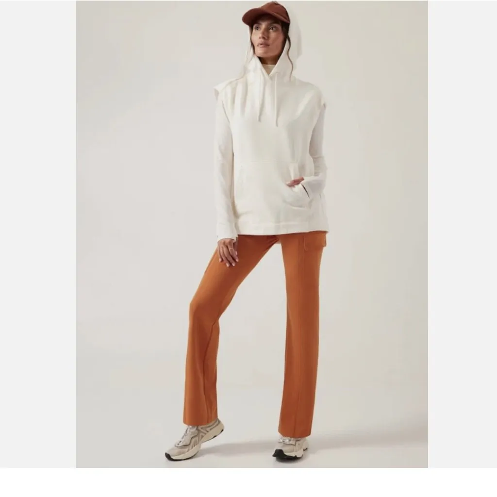 NWT Athleta  Delancey Straight Cargo Pant, Foliage Orange Pants Work Casual - Image 3