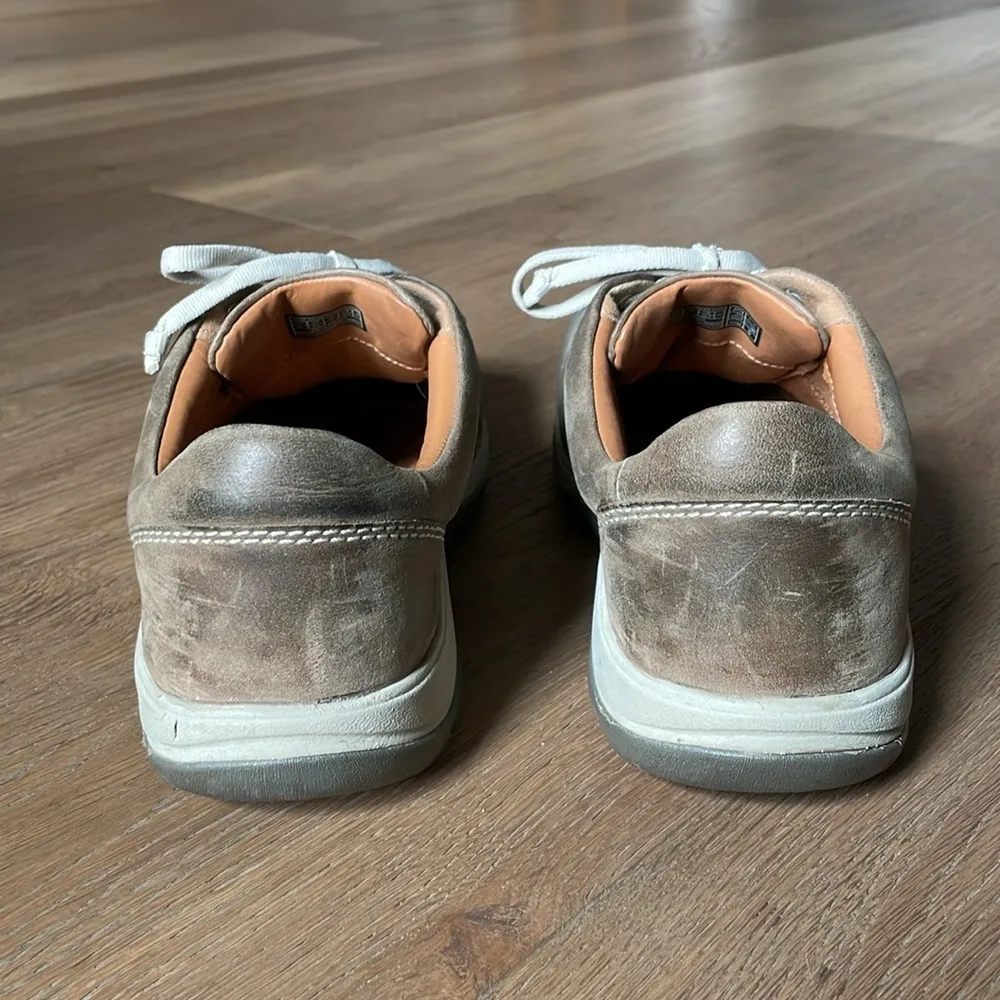 Keen Presidio ll Brown Leather Hiking Outdoor Camping Shoes Women Size 9.5 - Image 4