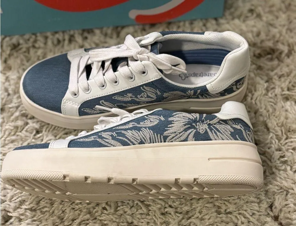 Beartraps Nishelle Blue & White Rebound Technology Support Size 6.5 - Image 8