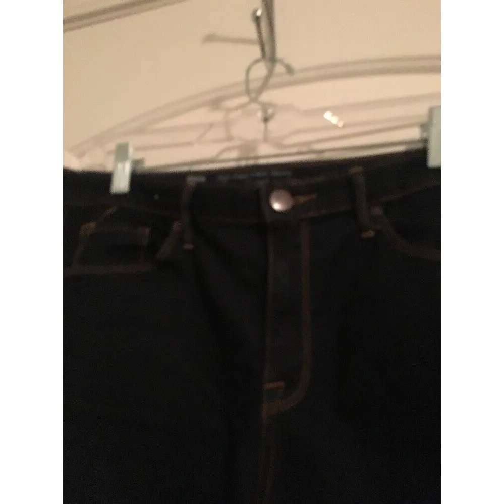 Mossimo Women's Size 8 Jeans with Hem Side Zippers Blue Denim Skinny Ankle - Image 3