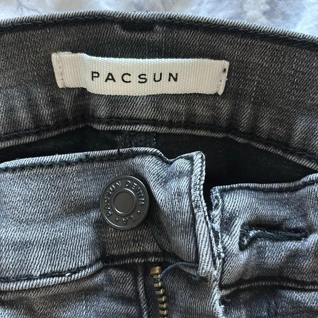 Pacsun black skinny jeans Size 26 - Image 6