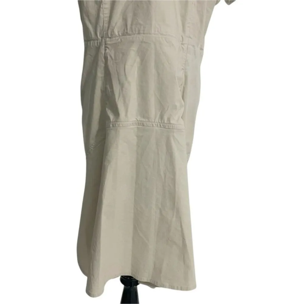 Anatomie Size XL Charmaine Saira Dress $298 Hi Lo Comfortable Travel Beige - Image 11