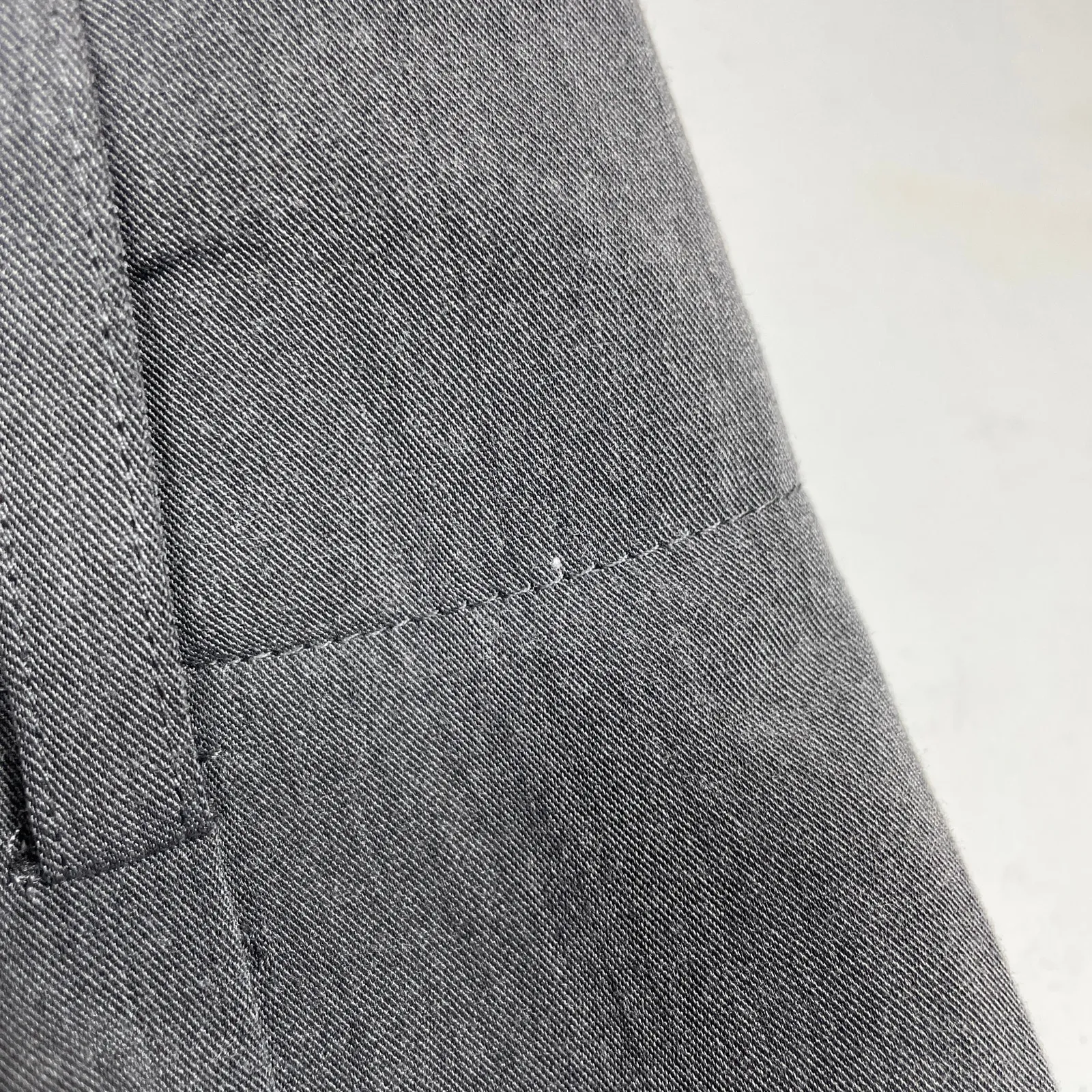 Sandro Sport Pants womens 10 Grey Nautical Sailor Coastal Classic Career Dressy - Image 6