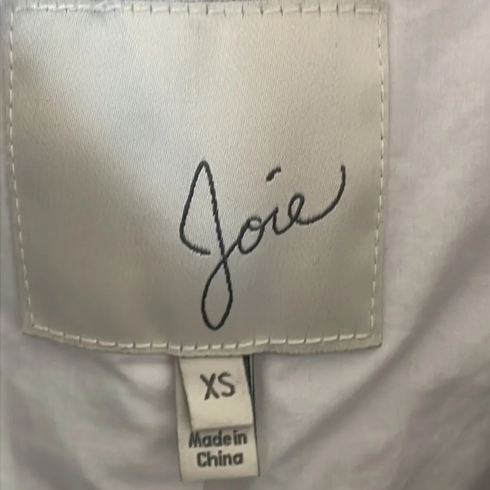 Joie Christii Striped Hidden Hood Jacket XS - Image 6