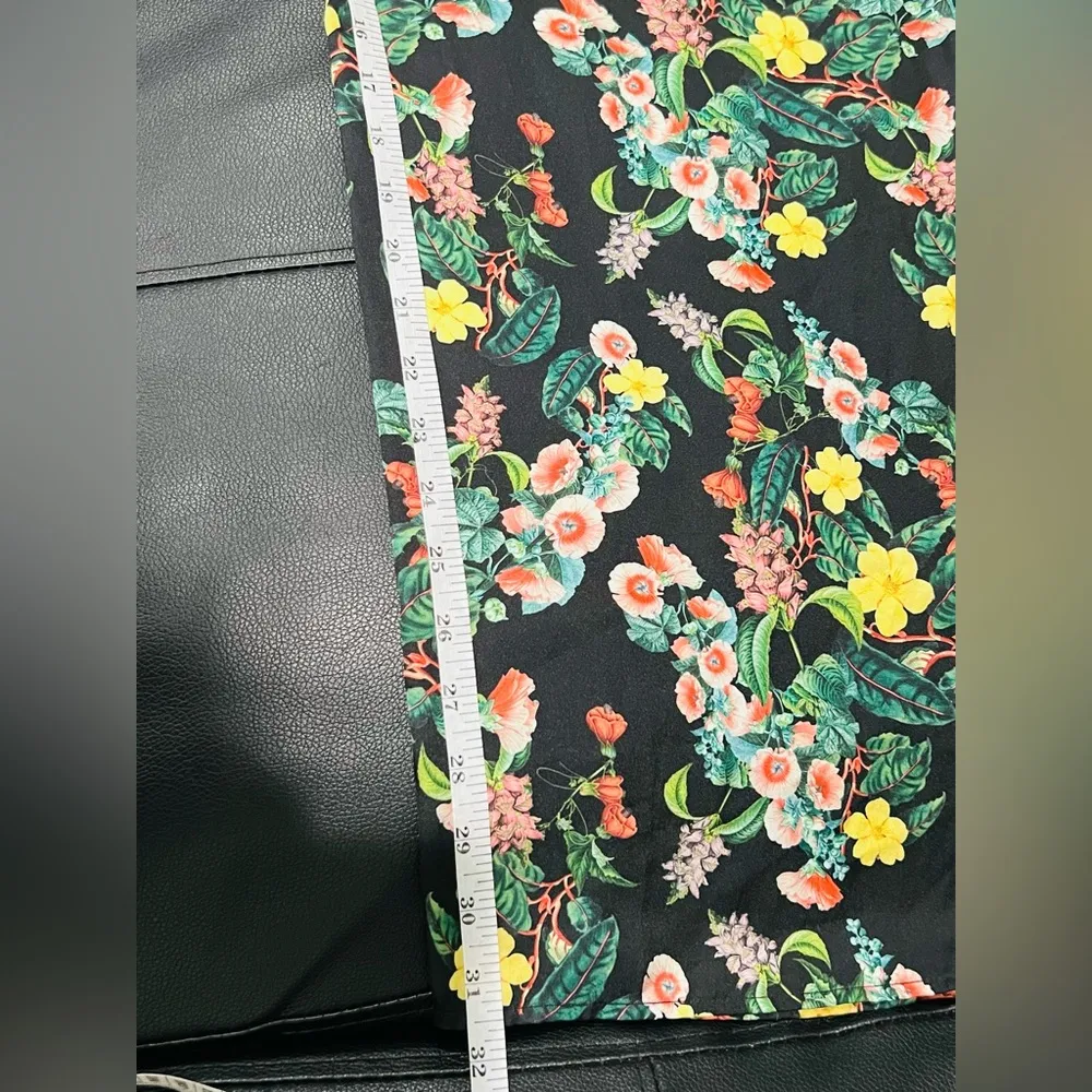 Bebe Jumpsuit| Bebe Floral Jumpsuit | Color: colorful flower print size 4 - Image 4