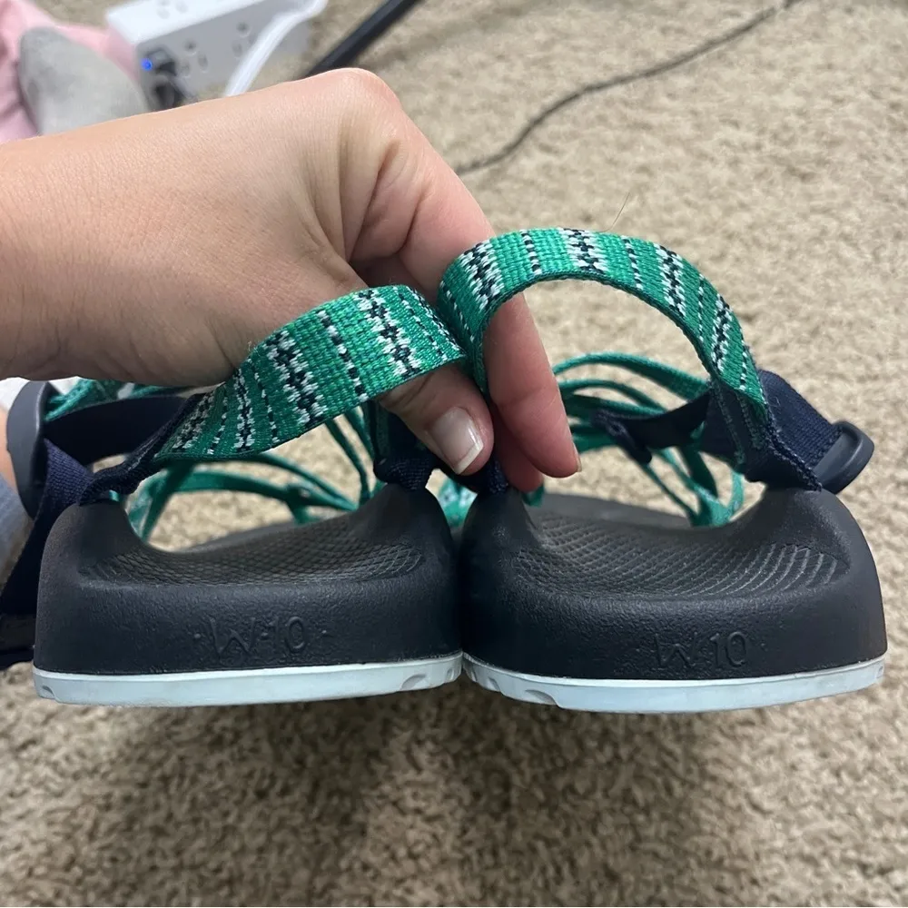 Chaco Zx2 Classic Eclipse Green Sandals W10 - Image 5