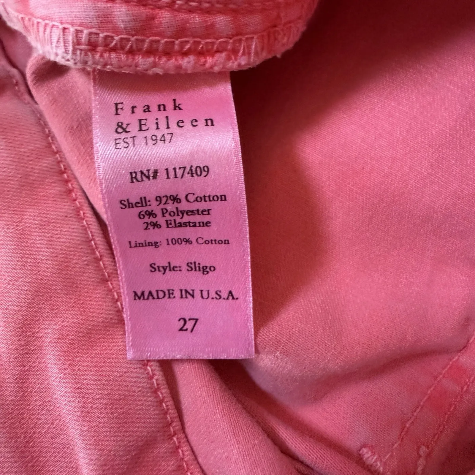 Frank & Eileen‎ Sligo Jeans - Image 8