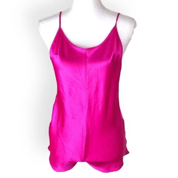 Victoria’s Secret Satin Pink Back Tie Backless Romper Lingerie - Image 27