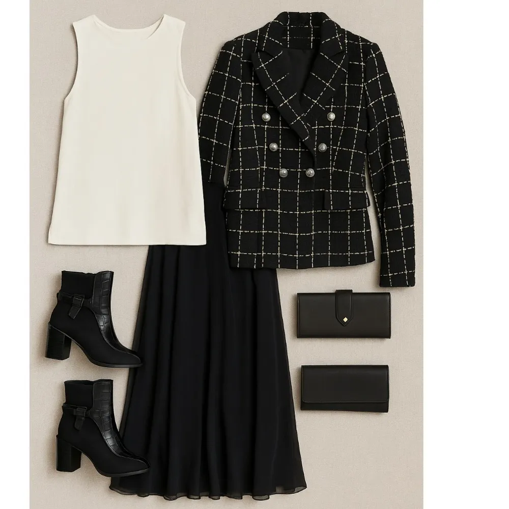 ANTONIO MELANI Classic White Extra Long Dressy Neutral Boho Tank Size XS - Image 9