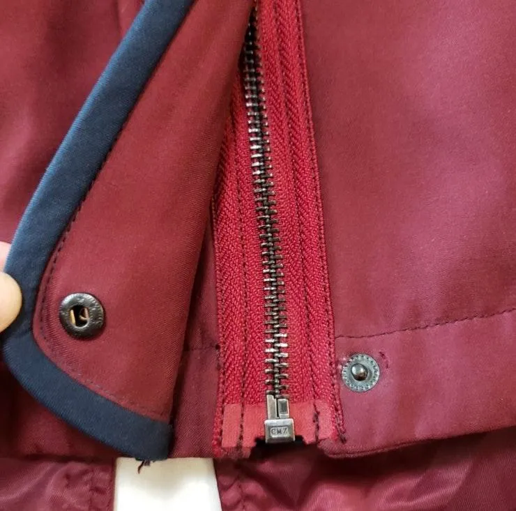 Studded Military Style Trench Coat - Image 6