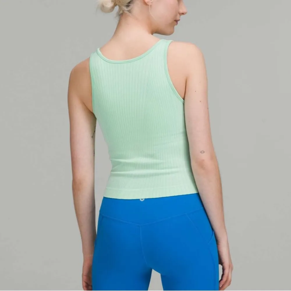 Lululemon Ebb to Street Cropped Tank Top - Image 7
