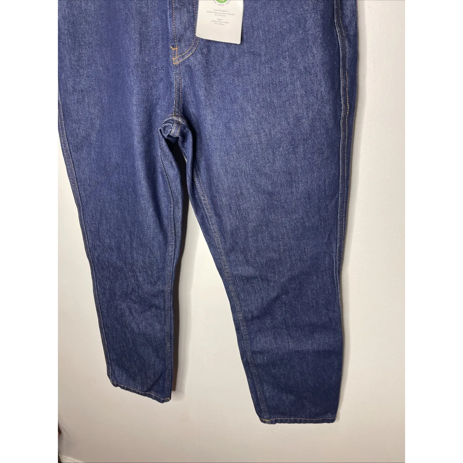 New‎ Sezane Brut Sexy Jeans in Indigo Size 33 - Image 4