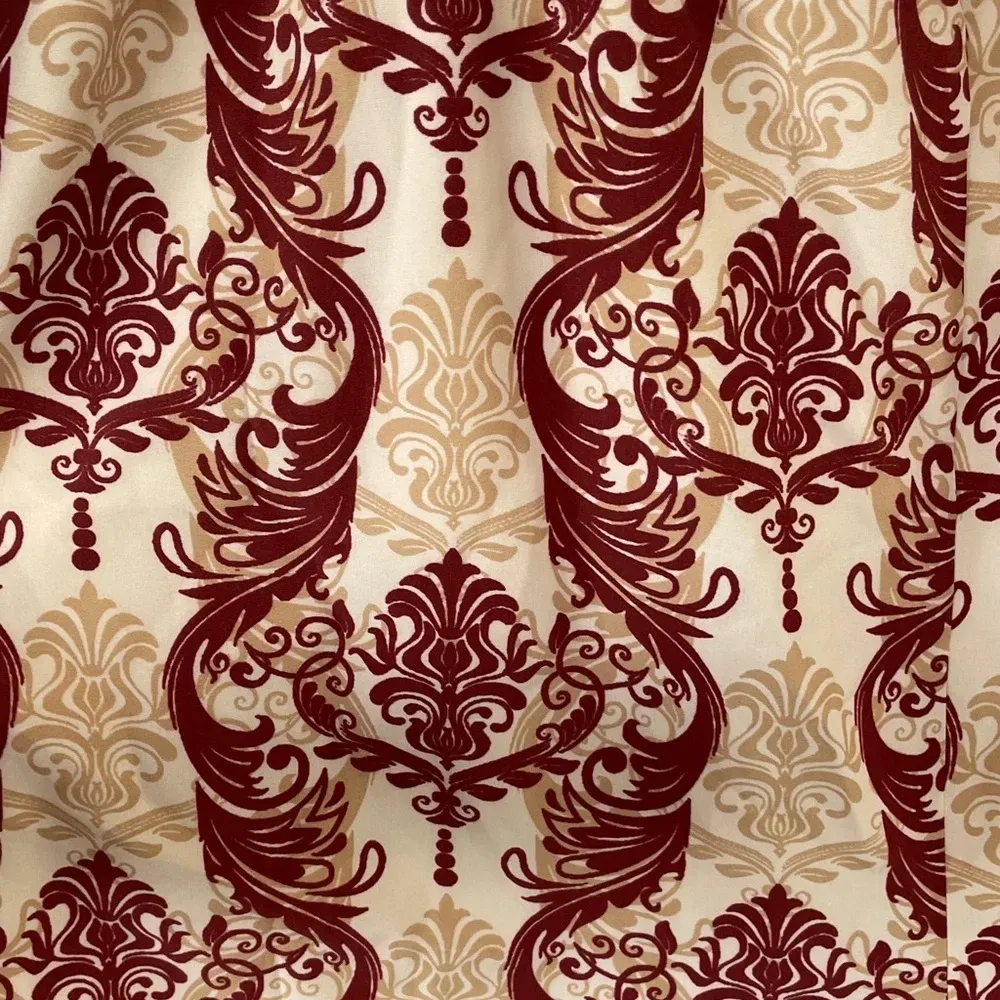 BloomChic Red and Cream Romper With Pockets 22 - Image 5