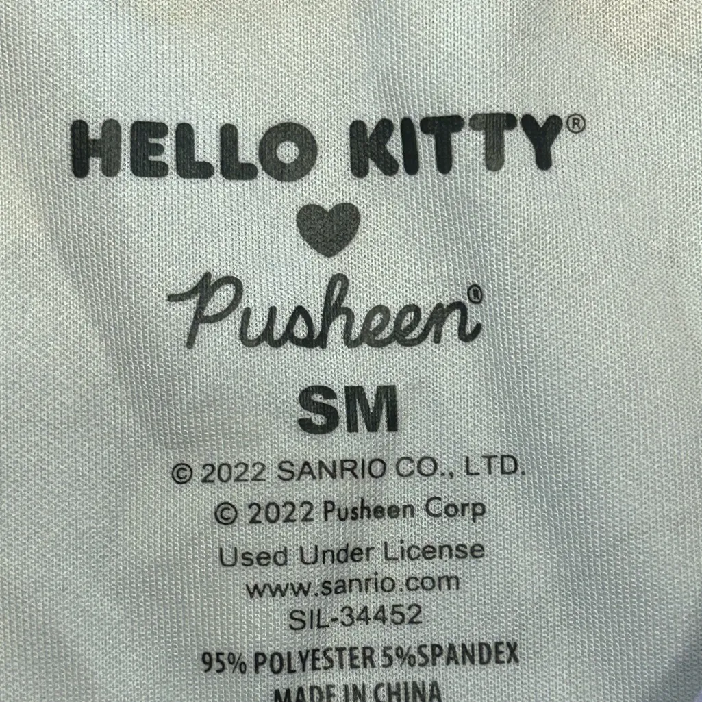 Hot Topic Hello Kitty collab pastel lavender suspender skirt Kawaii cute small - Image 8