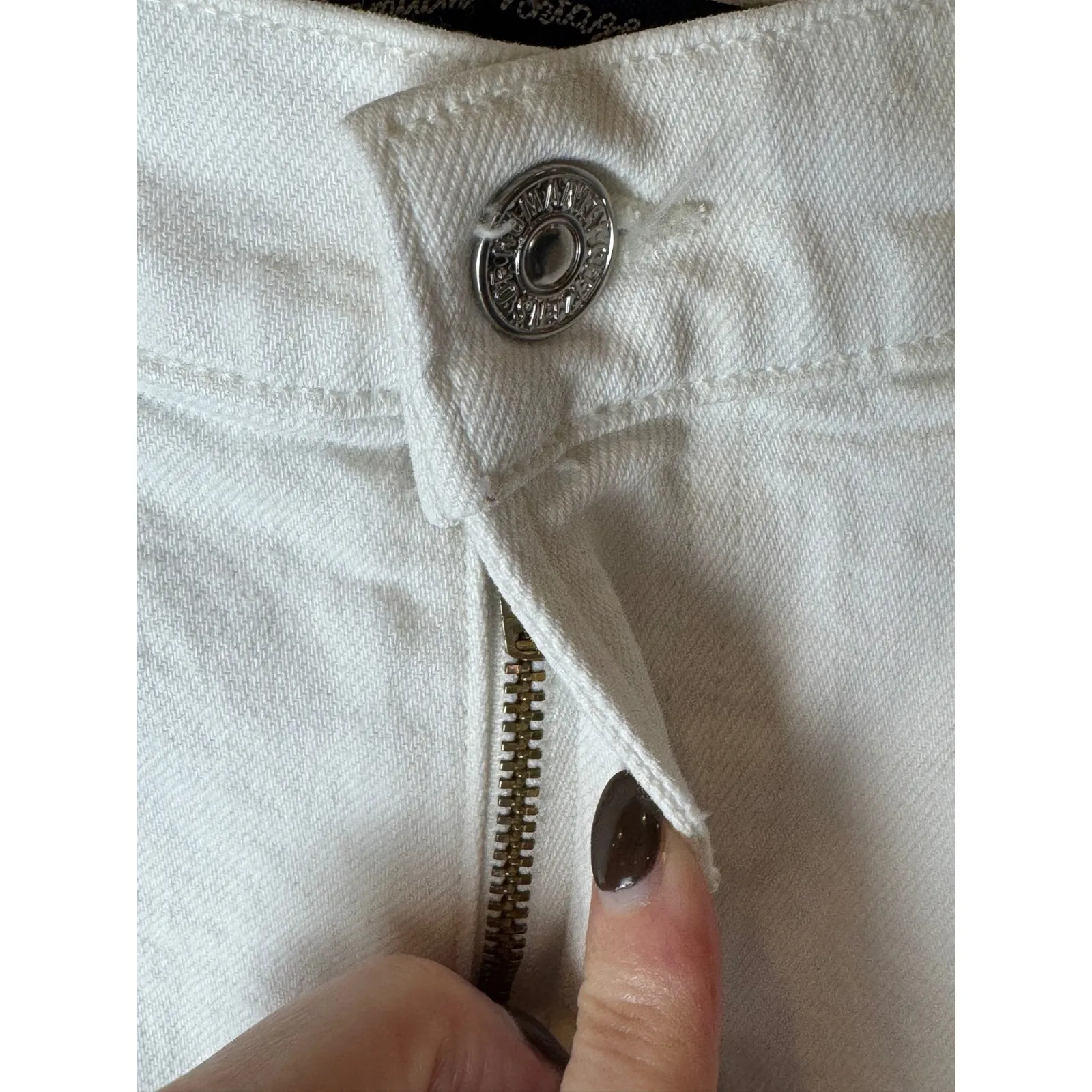 Citizens of Humanity Jeans Women 26 White Premium Vintage‎ Olivia Crop Skinny - Image 9