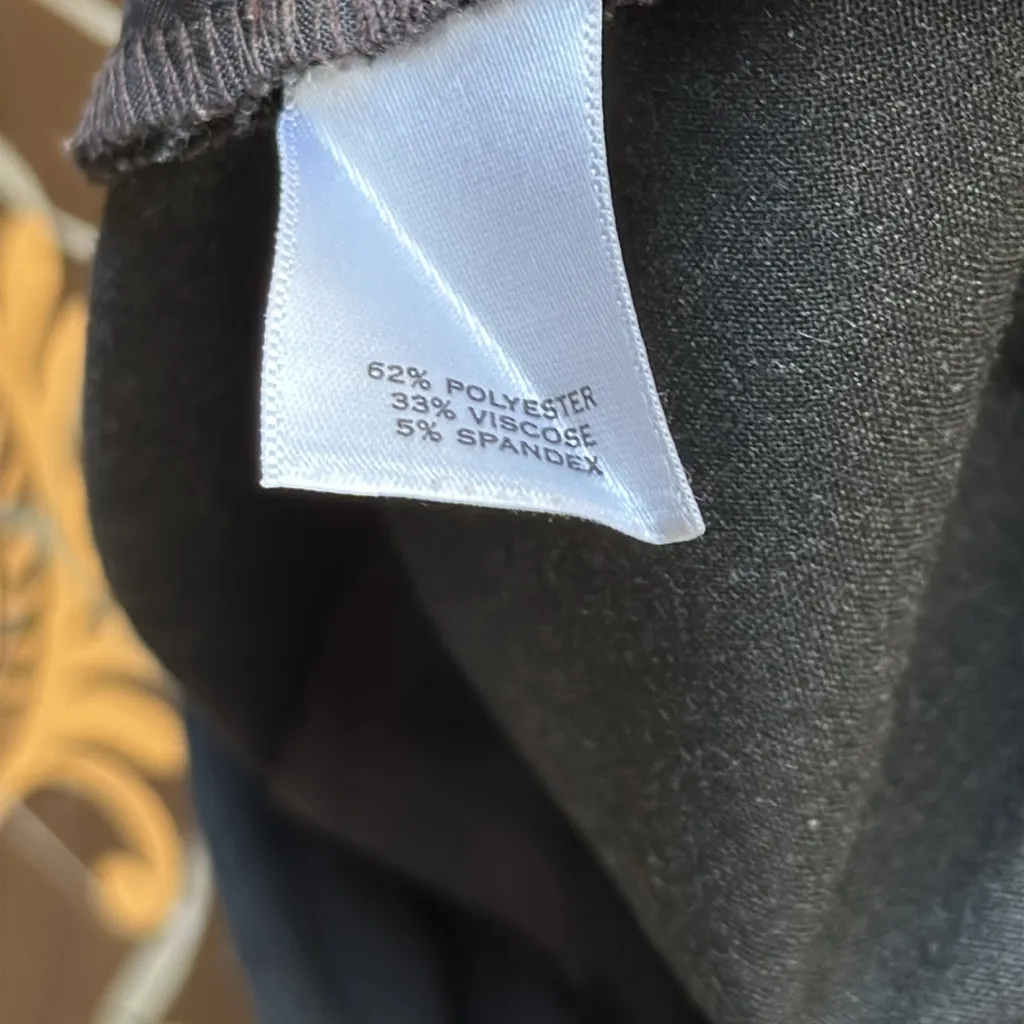 Halogen Charcoal Taylor Fit Trousers Sz: 8 - Image 5