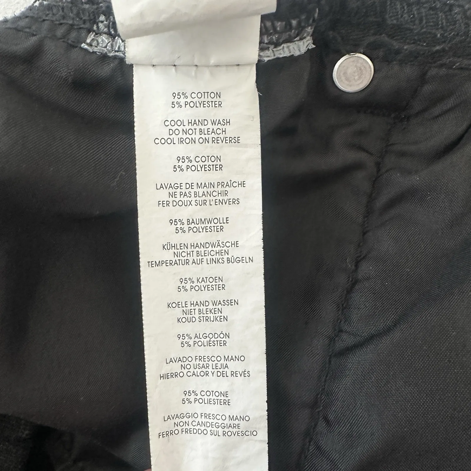 Boohoo Blue Women's Size 2 US Black Overalls (b15B) - Image 4