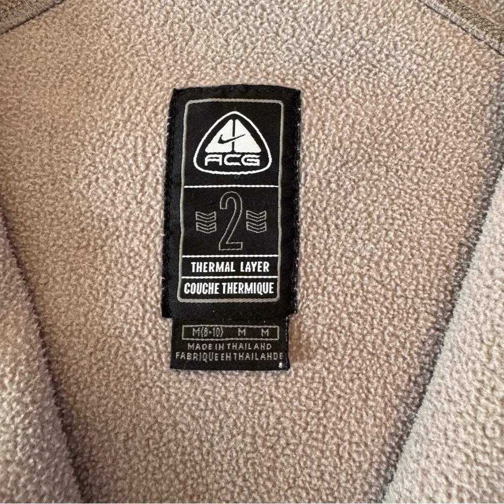 Nike ACG Vest Fleece Gray Medium Womens Outdoor - Image 8