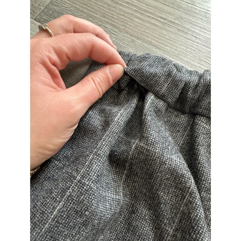 Aritzia Babaton Conan Wool & Cashmere Gray Plaid Pant - Image 6