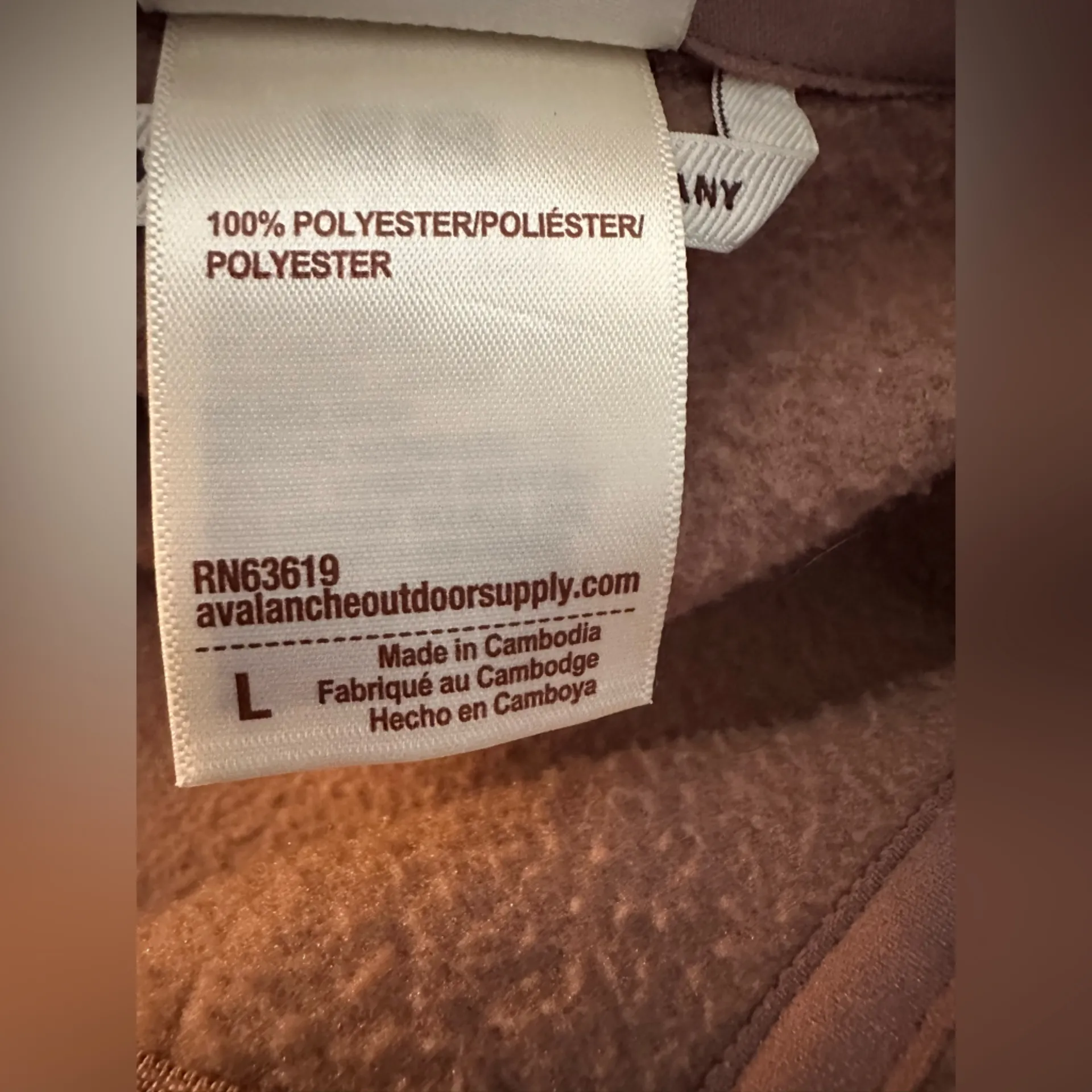 Avalanche Mauve Emily Sherpa Fleece Jacket - Image 4