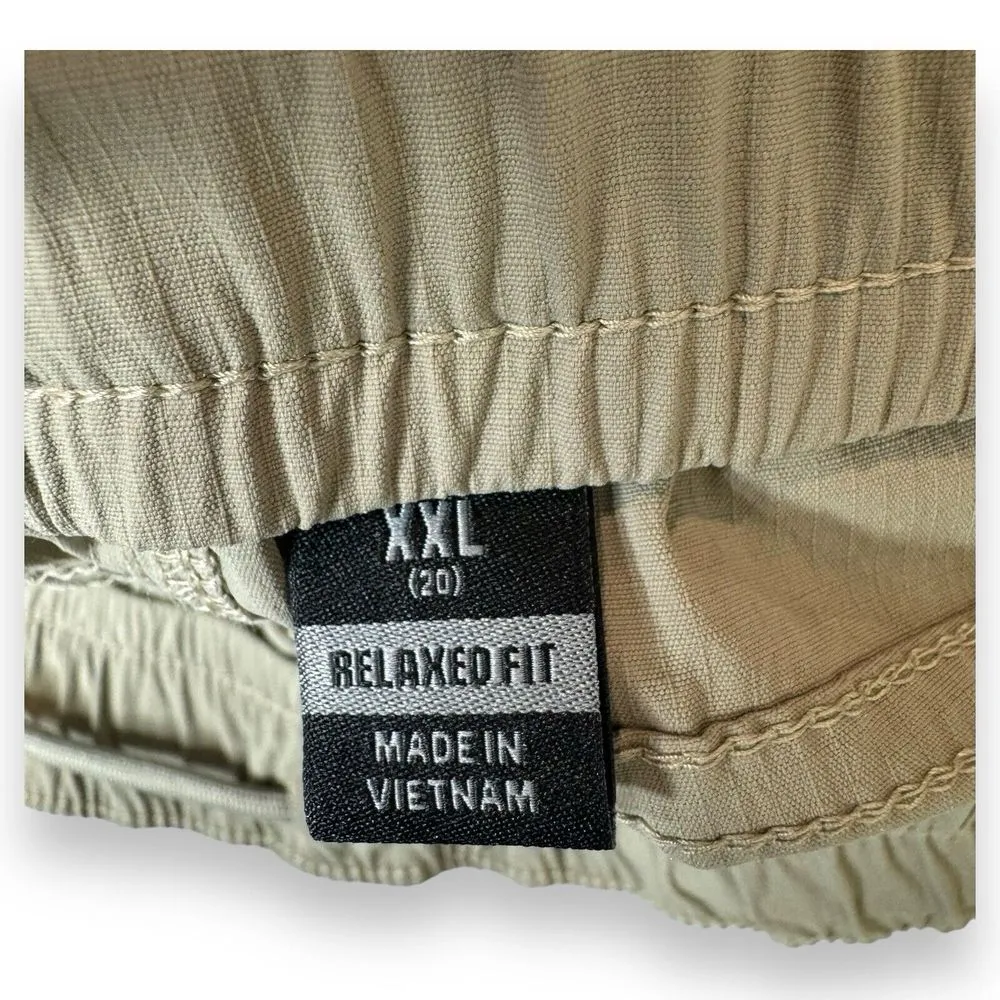 NWT Carhartt Womens Force Relaxed Fit Ripstop 5-Pocket Work Shorts Brown 2XL - Image 7