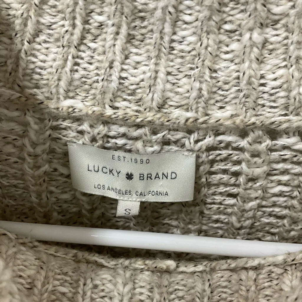 Lucky Brand Knit Cream Turtleneck - Image 3