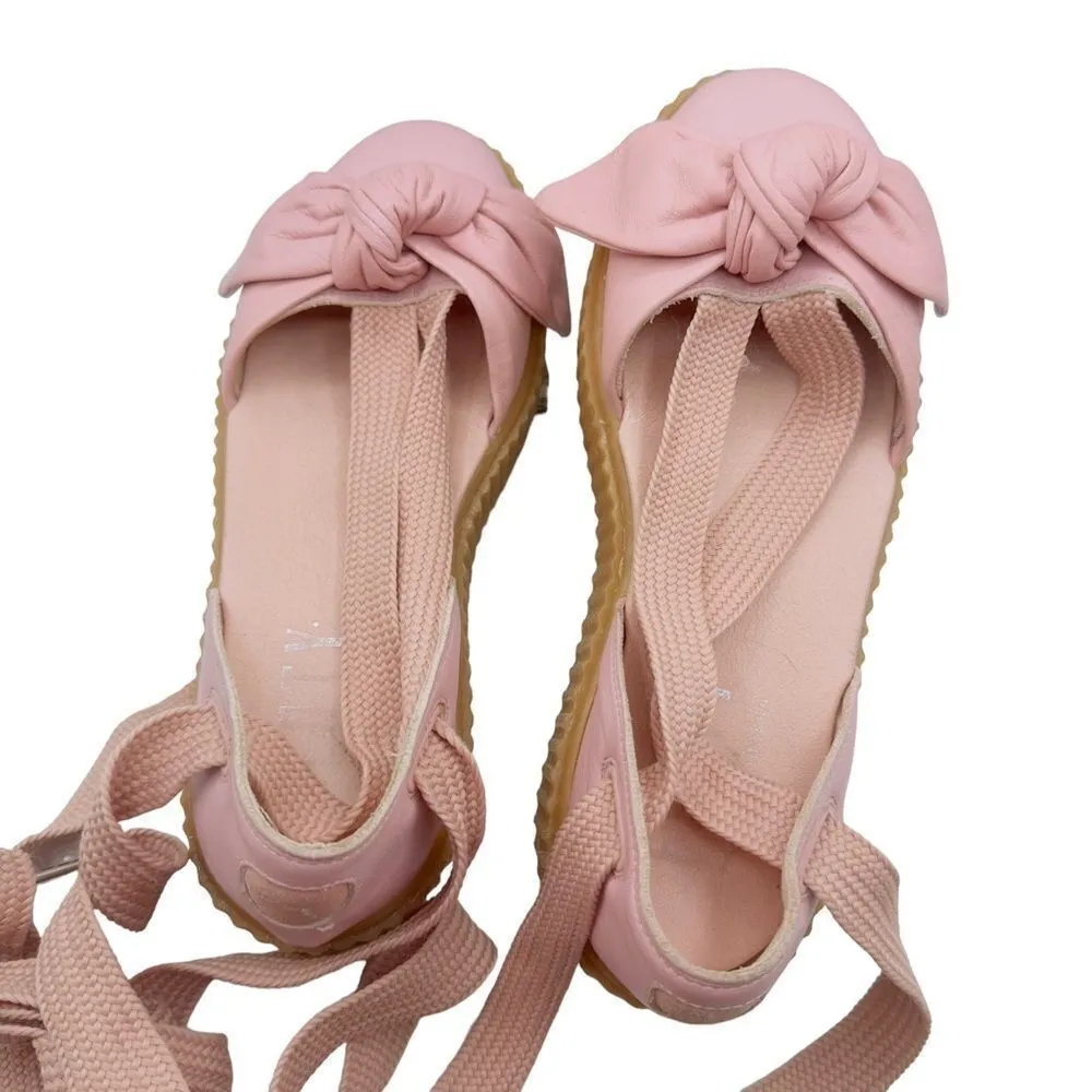 FENTY X PUMA Leather Bow Accents Mules Size 8 - Image 5