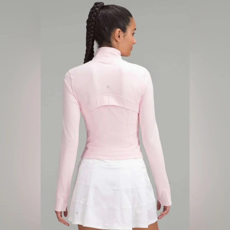 Lululemon NWT Define Cropped Jacket Nulu Strawberry Milkshake Size 6 - Image 2