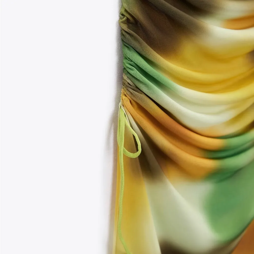 ZARA Printed Tulle Dress - Image 9