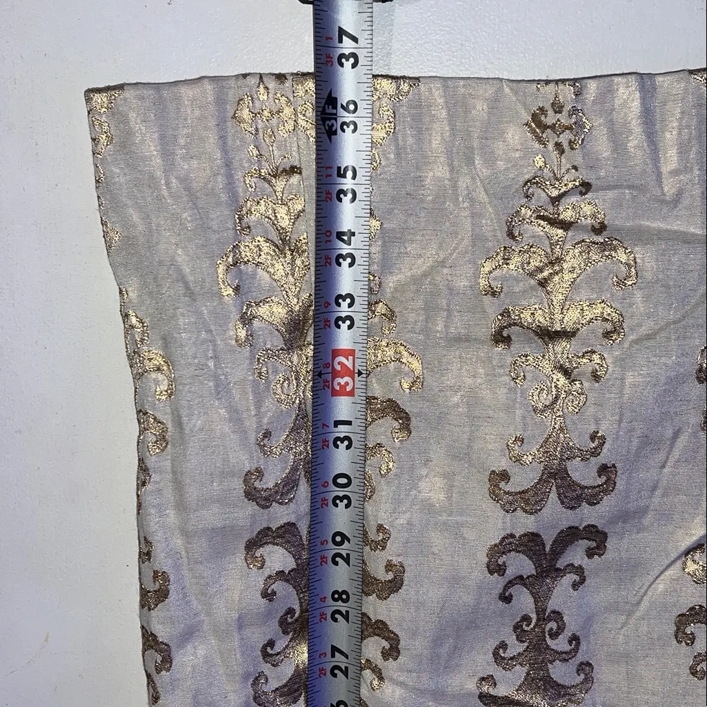 Tory Burch Maggie gold foil jacquard classic dress midi. Size 2 - Image 7