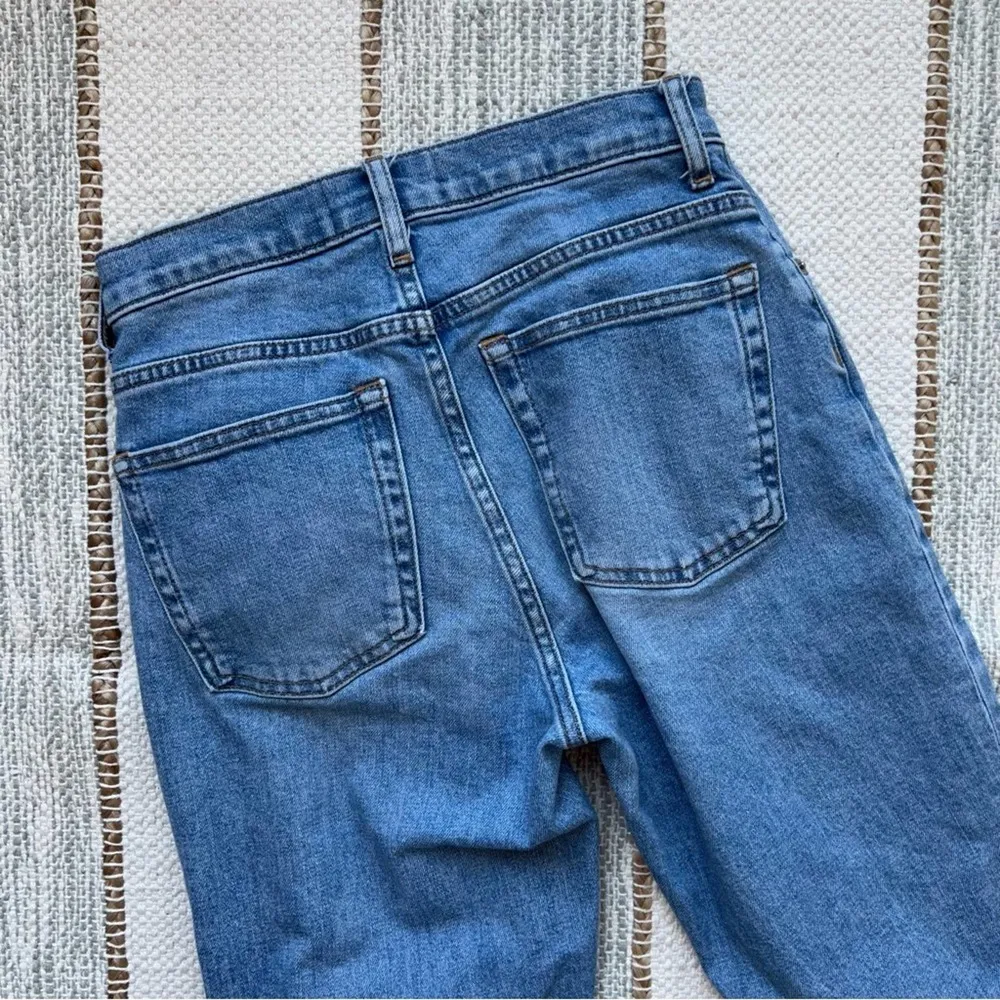 Everlane The Cheeky Light Blue High Rise Slim Leg Jeans Women’s Size 24 Regular - Image 6