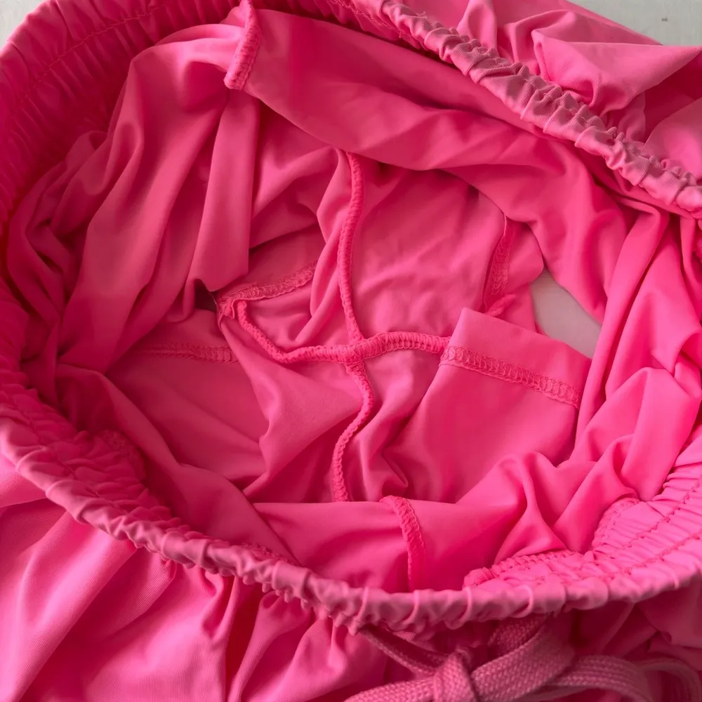 Butterfly flutter athletic shorts bright pink small - Image 11