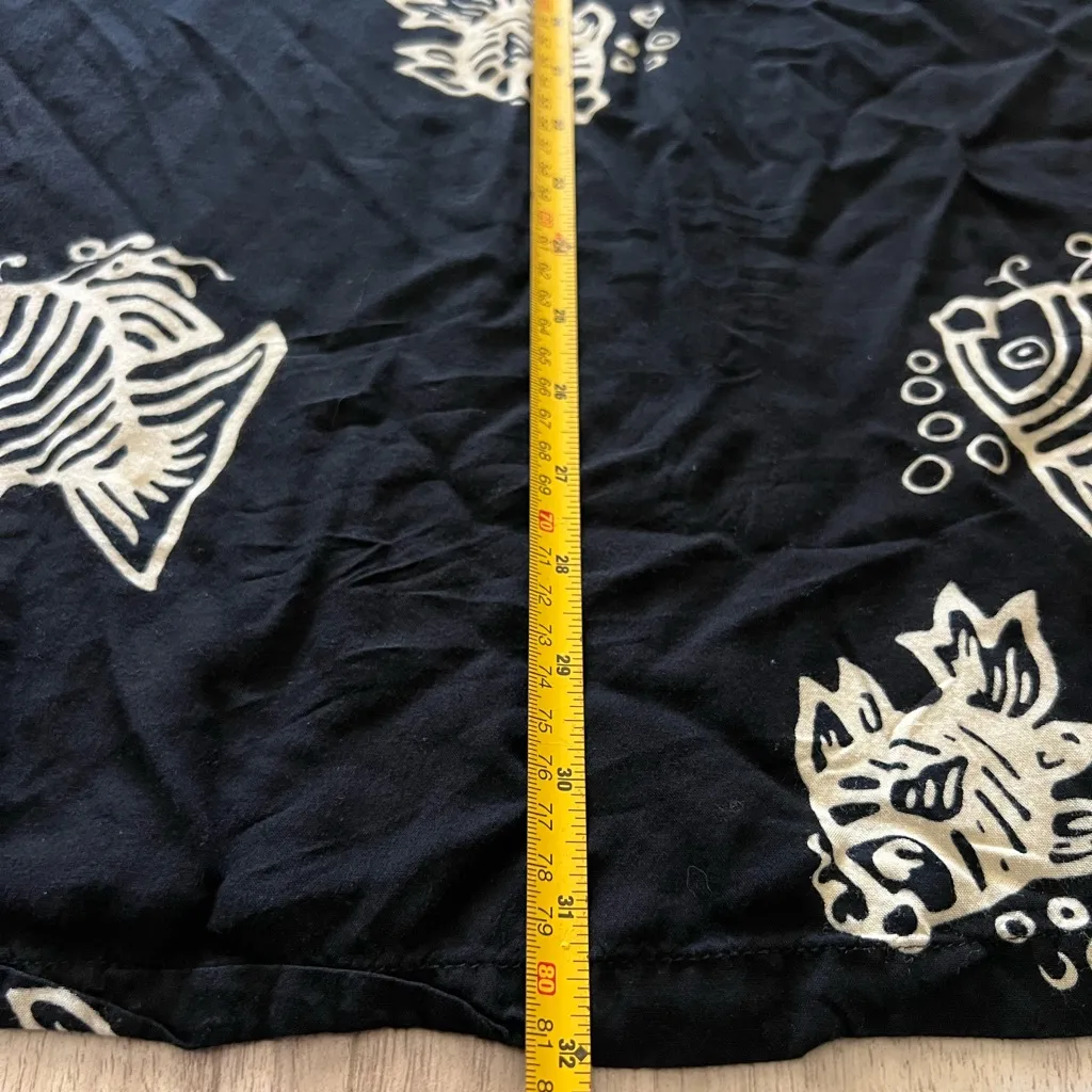 Vintage Peppermint Bay New York Black Fish Nautical Print Sleeveless Dress Size undefined - Image 4